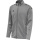 hummel Sport-Trainingsjacke hmlCORE XK Poly Zip Sweat (Polyester-Sweatstoff, Front-Reißverschluss) grau Herren
