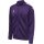 hummel Sport-Trainingsjacke hmlCORE XK Poly Zip Sweat (Polyester-Sweatstoff, Front-Reißverschluss) violett/weiss Herren