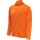 hummel Sport-Trainingsjacke hmlCORE XK Poly Zip Sweat (Polyester-Sweatstoff, Front-Reißverschluss) orange Herren