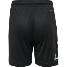 hummel Sporthose hmlCORE XK Poly Shorts (robuster Doppelstrick, ohne Seitentaschen) Kurz schwarz Kinder