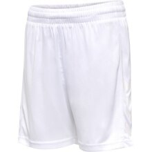 hummel Sporthose hmlCORE XK Poly Shorts (robuster Doppelstrick, ohne Seitentaschen) Kurz weiss/weiss Kinder
