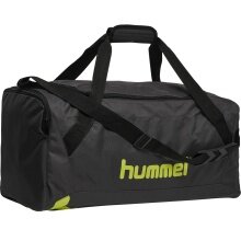 hummel Sporttasche hmlACTION Sports Bag schwarz/gelb - Medium - 60x27x28cm