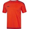 JAKO Sport-Tshirt Trikot Striker 2.0 KA (100% Polyester Keep Dry) Kurzarm orange/navy Jungen