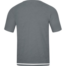 JAKO Sport-Tshirt Trikot Striker 2.0 KA (100% Polyester Keep Dry) Kurzarm grau/weiss Jungen