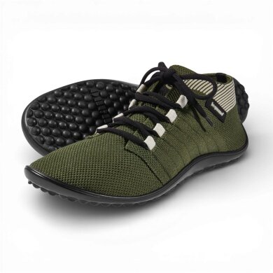 Leguano Barfussschuhe Beat (flexible Sohle, pures Barfußgefühl) olive