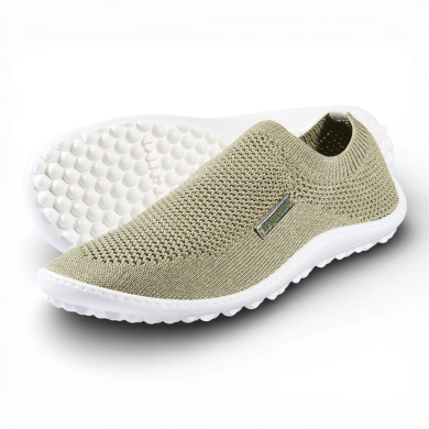 Leguano Barfussschuhe Slipper Scio (flexible Sohle, pures Barfußgefühl) grün