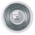 Luxilon Tennissaite Adrenaline (Haltbarkeit) silber 200m Rolle