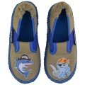 nanga Hausschuhe Slipper lustige Piraten braun/blau Kleinkinder/Kinder (Größe 26-30)