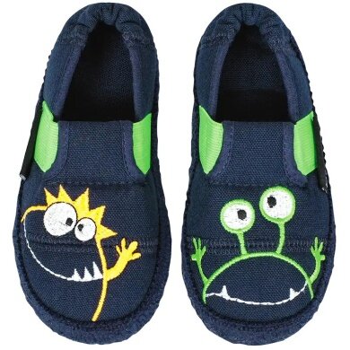 nanga Hausschuhe Slipper Moonstar dunkelblau Kleinkinder/Kinder (Größe 26-30)