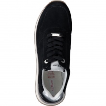 s.Oliver Sneaker 5-23646-28-805 aus Leder mit Soft Foam navyblau Damen