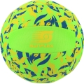 Sunflex Volleyball Beach- und Funball Neopren (Große 5) Flames Firegreen grün - 1 Ball