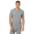 super natural Freizeit-Tshirt Essential (Merino-Mix) grau melange Herren