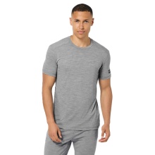 super natural Freizeit-Tshirt Essential (Merino-Mix) grau melange Herren
