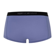 super natural Funktionsunterwäsche Hot Pants Tundra 175 Boyfriend Hipster (Merinowolle) blau/violett Damen