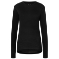 super natural Unterwäsche Langarmshirt Tundra 175 - Merinowolle - schwarz Damen