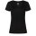 super natural Funktionsunterwäsche Kurzarmshirt V-Neck Sierra140 Tee (Merino-Mix) schwarz Damen