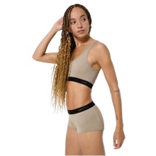 super natural Funktionsunterwäsche Sport-Bra Tundra 220 Semplice (angenehmer Tragekomfort) vintage beige/khaki Damen
