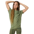 super natural Sport-/Freizeitshirt Yoga Loose Tee grün melange Damen