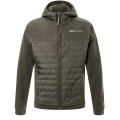 super natural Funktions-Steppjacke Warm Up Aloof Jacket (Merinowolle) braun/grün Herren