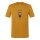 super natural Freizeit-Tshirt Wood Crafti Tee (Merino-Mix) gelb Herren