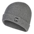 super natural Wintermütze Merino Basic Beanie (Merinowolle, idealer Wärmeschutz) kaschmirgrau - 1 Stück