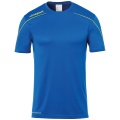 uhlsport Sport-Trikot Stream 22 (100% Polyester) azurblau/limonengelb Herren