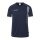 uhlsport Sport-Shirt Impulse (100% Polyester) kurzarm navyblau/weiss Herren