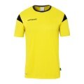 uhlsport Sport-Tshirt Squad 27 (100% Polyester) gelb/schwarz Herren