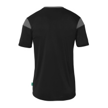 uhlsport Sport-Tshirt Squad 27 (100% Polyester) schwarz/anthrazitgrau Herren