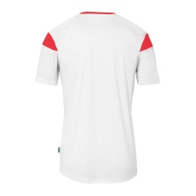 uhlsport Sport-Tshirt Squad 27 (100% Polyester) weiss/rot Herren