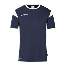 uhlsport Sport-Tshirt Squad 27 (100% Polyester) marineblau/weiss Herren