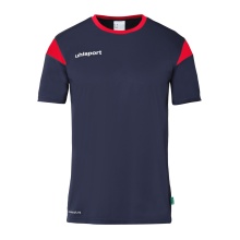 uhlsport Sport-Tshirt Squad 27 (100% Polyester) marineblau/rot Herren