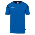 uhlsport Sport-Tshirt Squad 27 (100% Polyester) azurblau/marineblau Herren