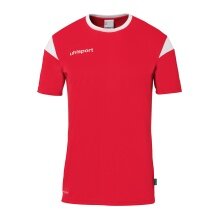 uhlsport Sport-Tshirt Squad 27 (100% Polyester) rot/weiss Herren
