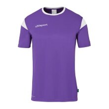 uhlsport Sport-Tshirt Squad 27 (100% Polyester) violett/weiss Herren