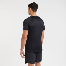 umbro Sport-Tshirt Pro Training Graphic Jersey (100% Polyester) schwarz/blau Herren
