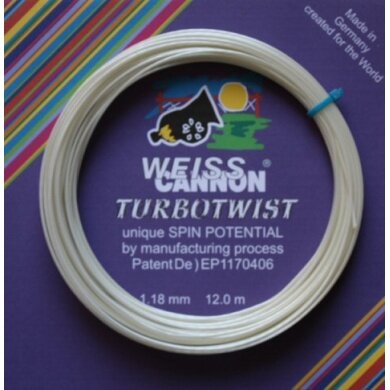 WeissCannon Tennissaite Turbo Twist 12m Set