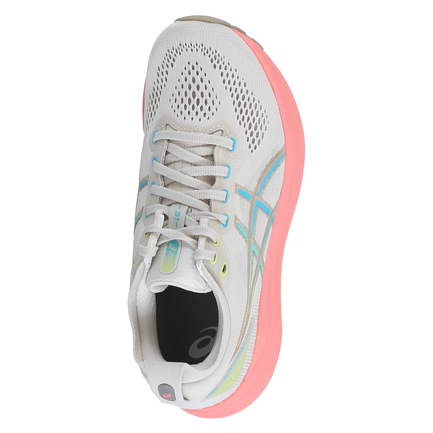 Asics Laufschuhe Gel Kayano 31 (Stabilität) brich weiss Damen