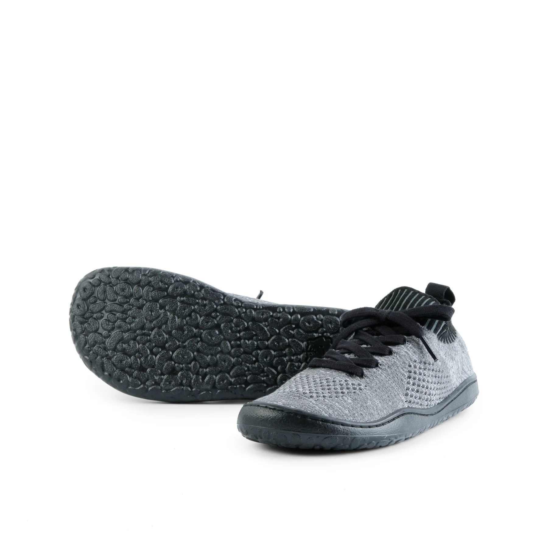 Grand Step Shoes Barfussschuhe Essence Barefoot Knit - grau