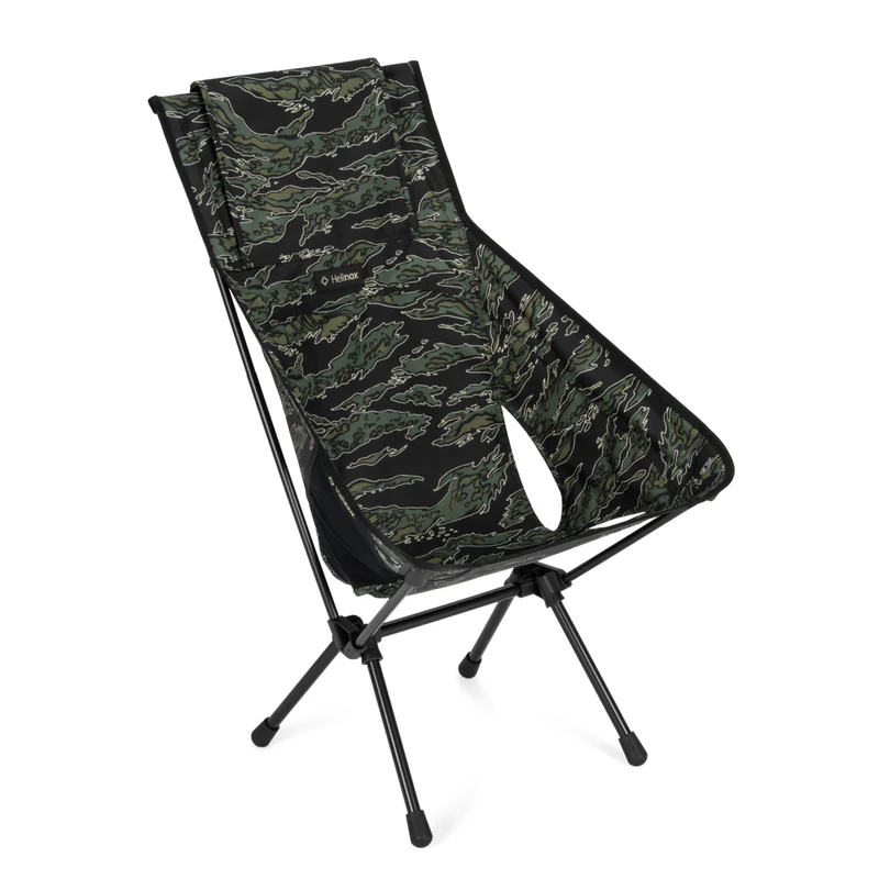 Helinox Campingstuhl Chair One Highback (re) - Extra Large, Tension Design - schwarz/grau