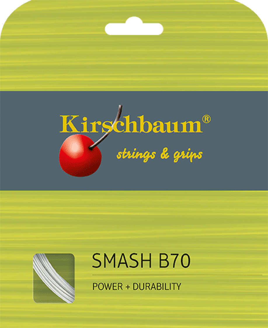 Besaitung mit Kirschbaum Smash B70 0.70 weiss