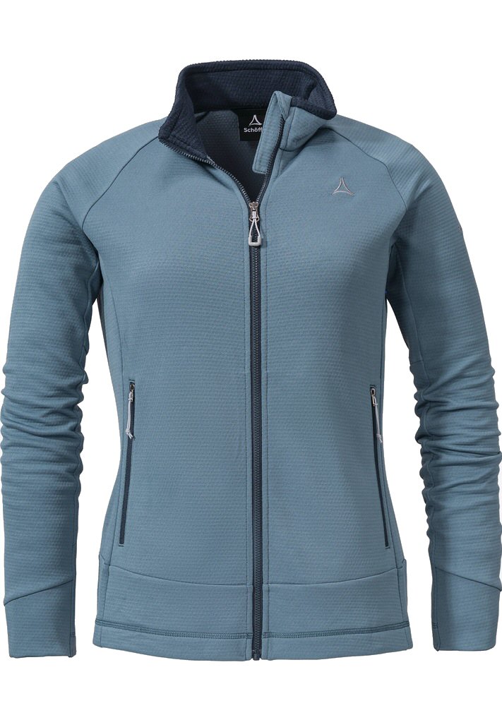 Schöffel Fleecejacke Damen Hellblau Schöffel Damen Fleecejacke