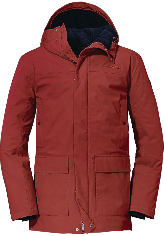 Schöffel Winter-Parka Rotterdam (wasserdicht) rot Herren online