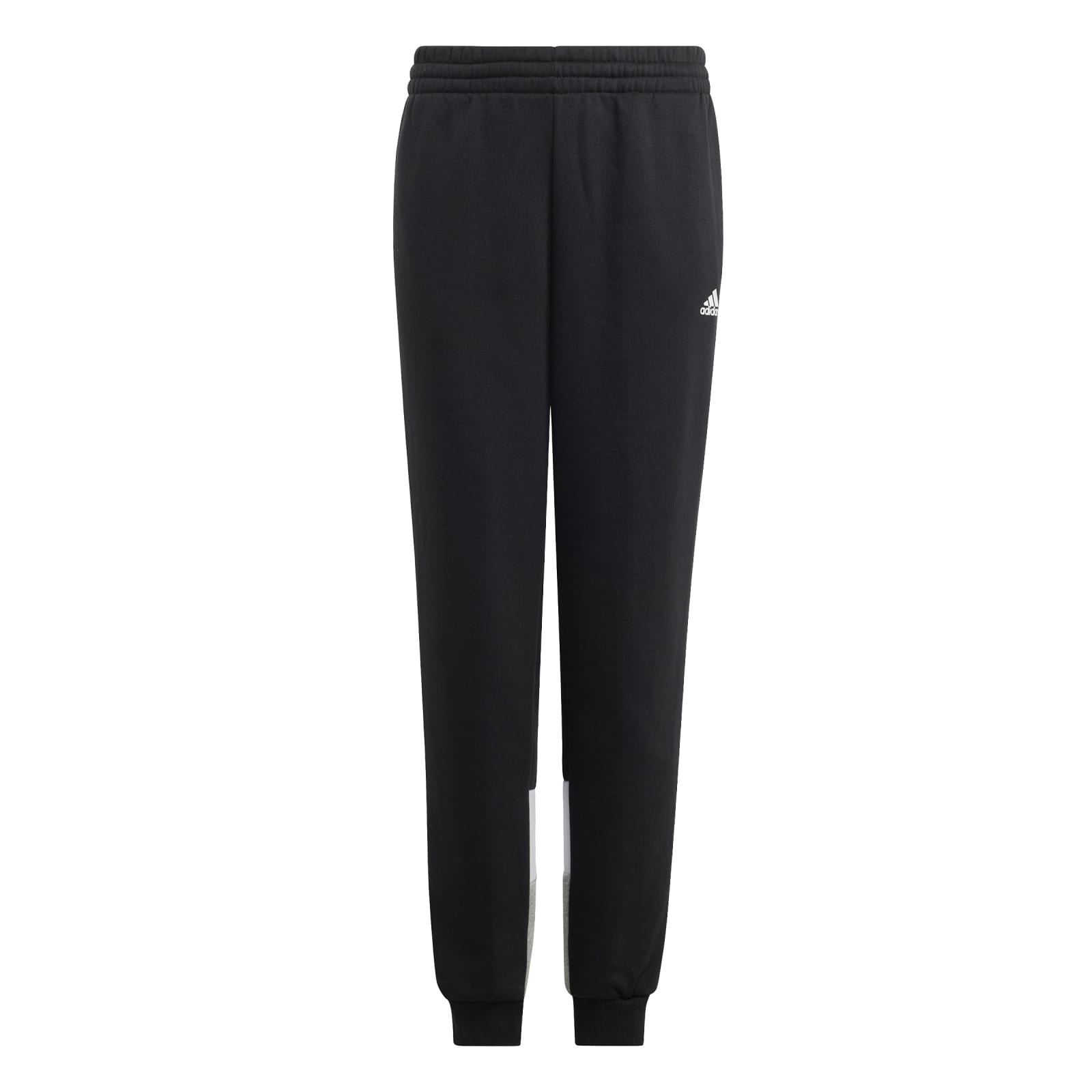 Fleece online Jungen schwarz/grau Trainingsanzug bestellen (Baumwollmix) Colourblock adidas