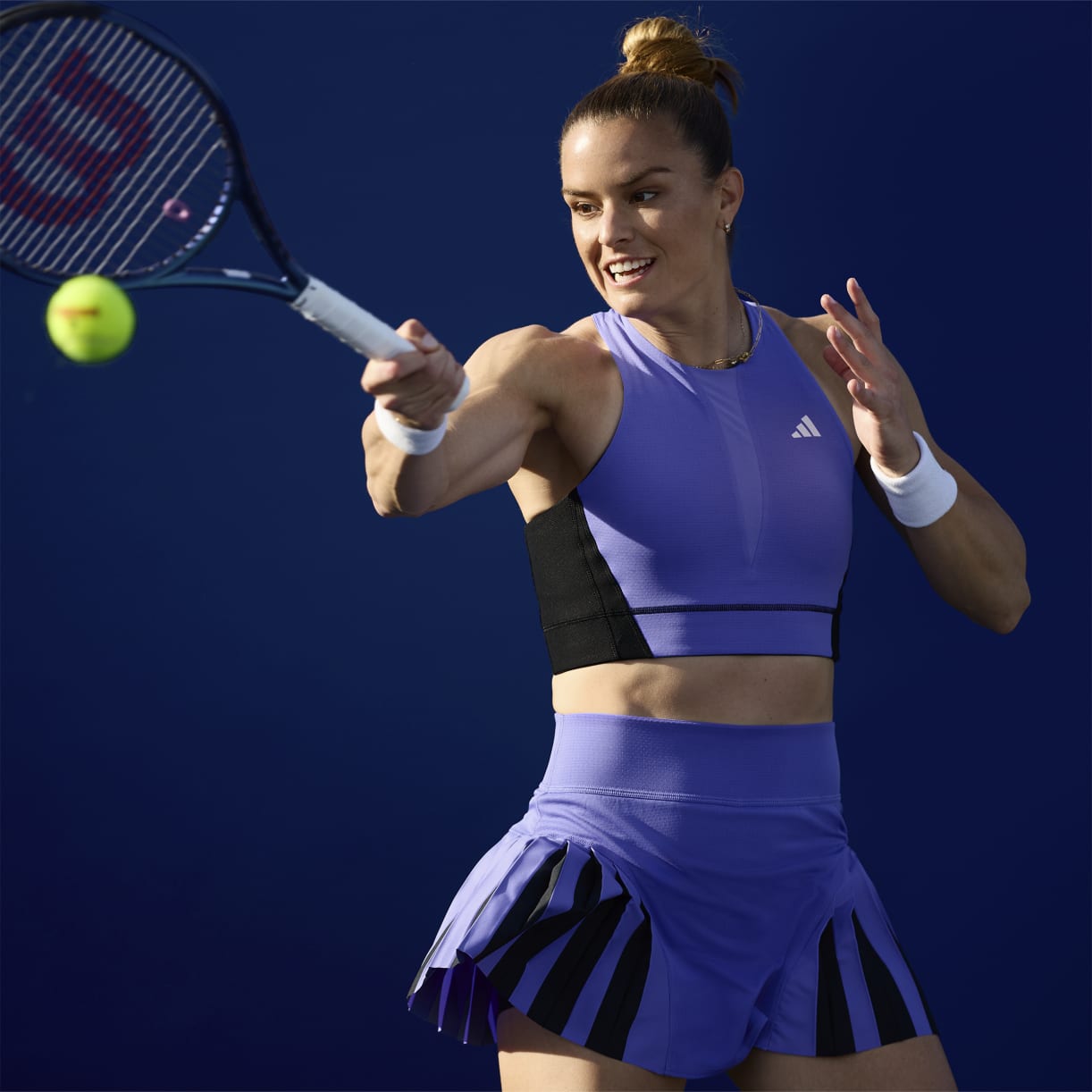Rock Tennisbekleidung Adidas Damen Adidas Tennisrock Pro Match