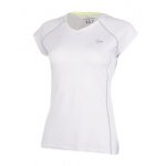 Dunlop Tennis-Shirt Club Line Crew weiss Damen