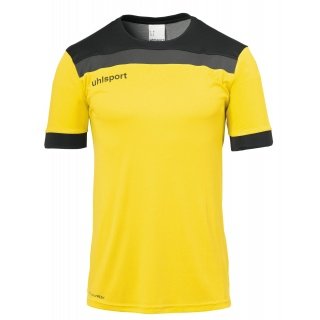 uhlsport Tshirt Offense 23 limonengelb/schwarz Herren