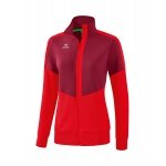 Erima Trainingsjacke Squad Worker bordeaux/rot Damen