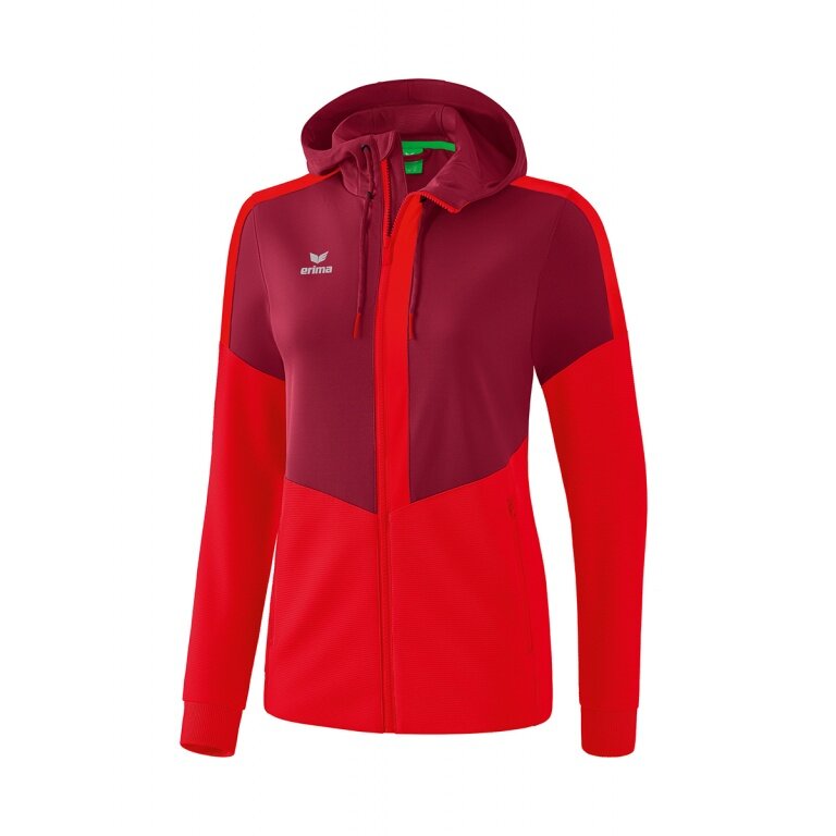 Erima Trainingsjacke Squad bordeaux/rot Damen