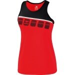 Erima Sport-Tank 5C rot/schwarz Damen